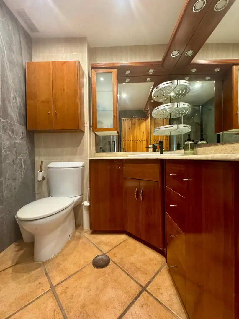 Bathroom of Apartments for rent in Marbella  with Air Conditioner, Terrace and Furnished