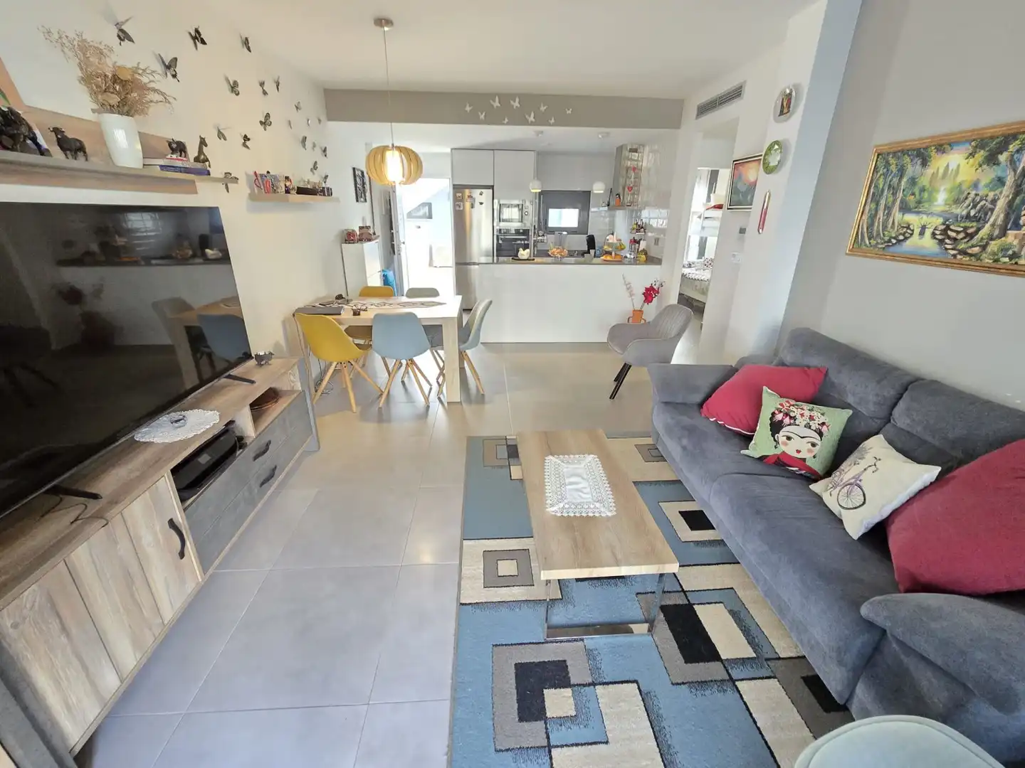 Sala de estar de Casa o chalet en venta en Pilar de la Horadada con Aire acondicionado, Calefacción y Terraza