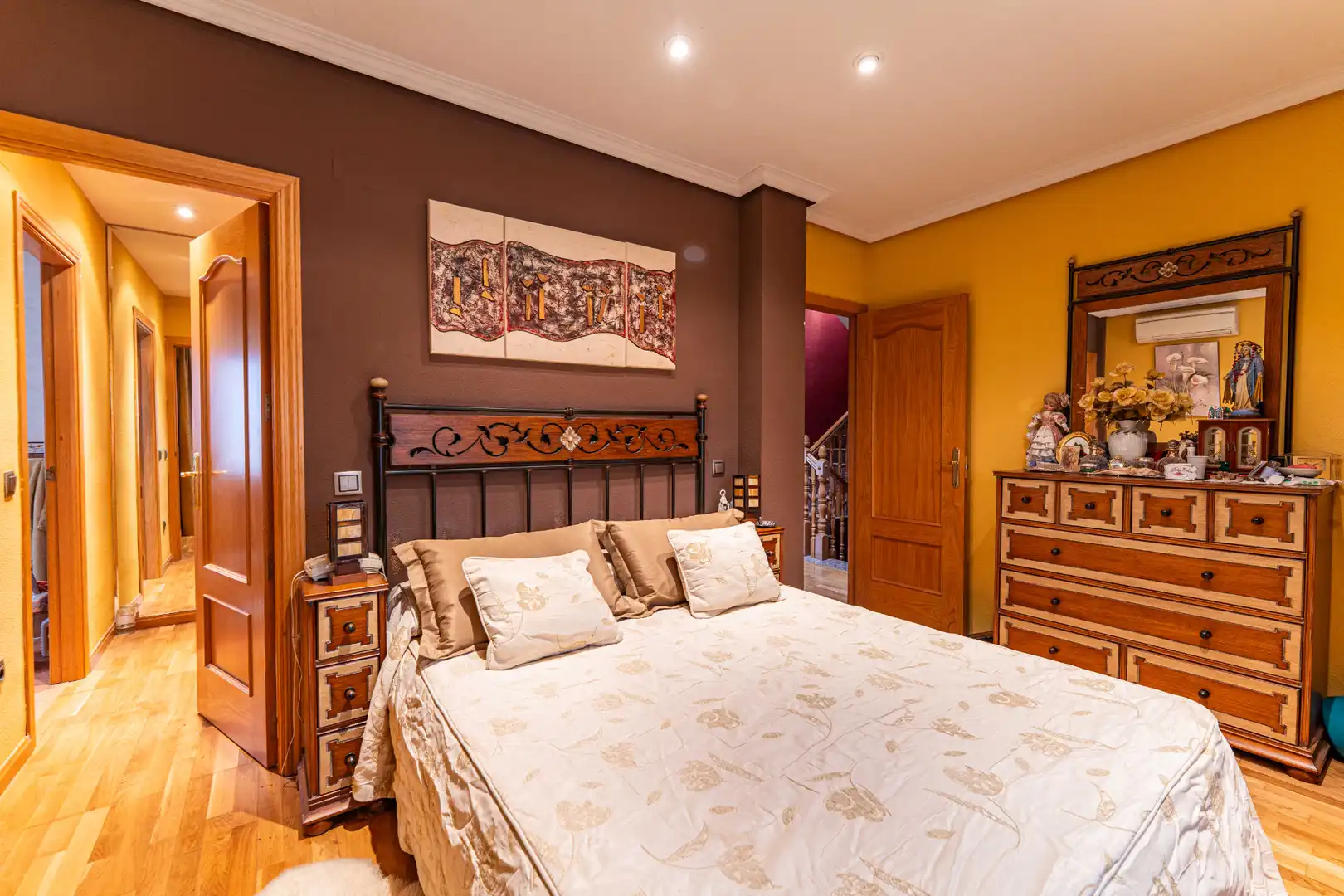 Dormitori de Casa o xalet en venda en Serranillos del Valle amb Aire condicionat, Calefacció i Jardí privat