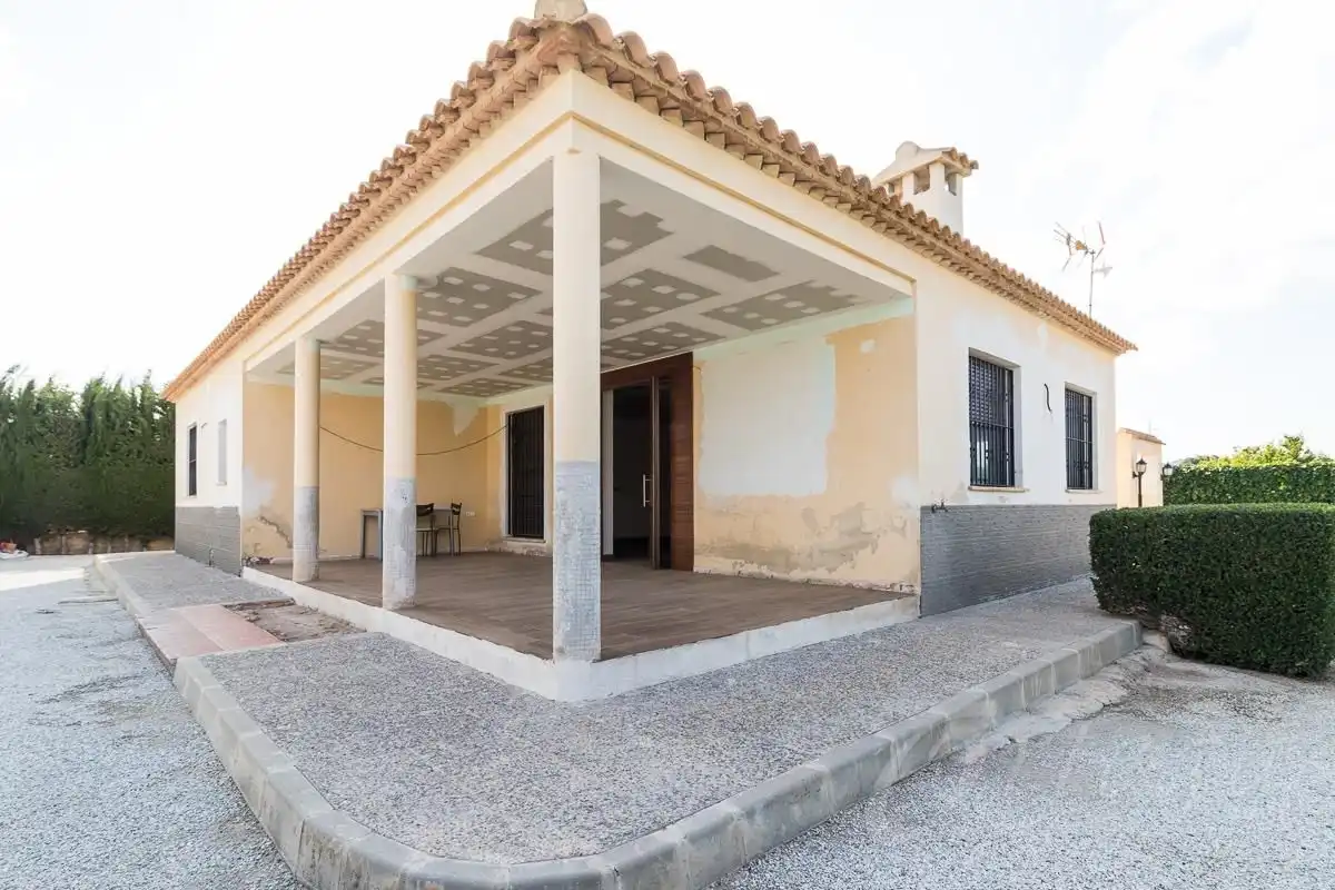 Vista exterior de Casa o chalet en venta en Mula con Aire acondicionado, Jardín privado y Terraza