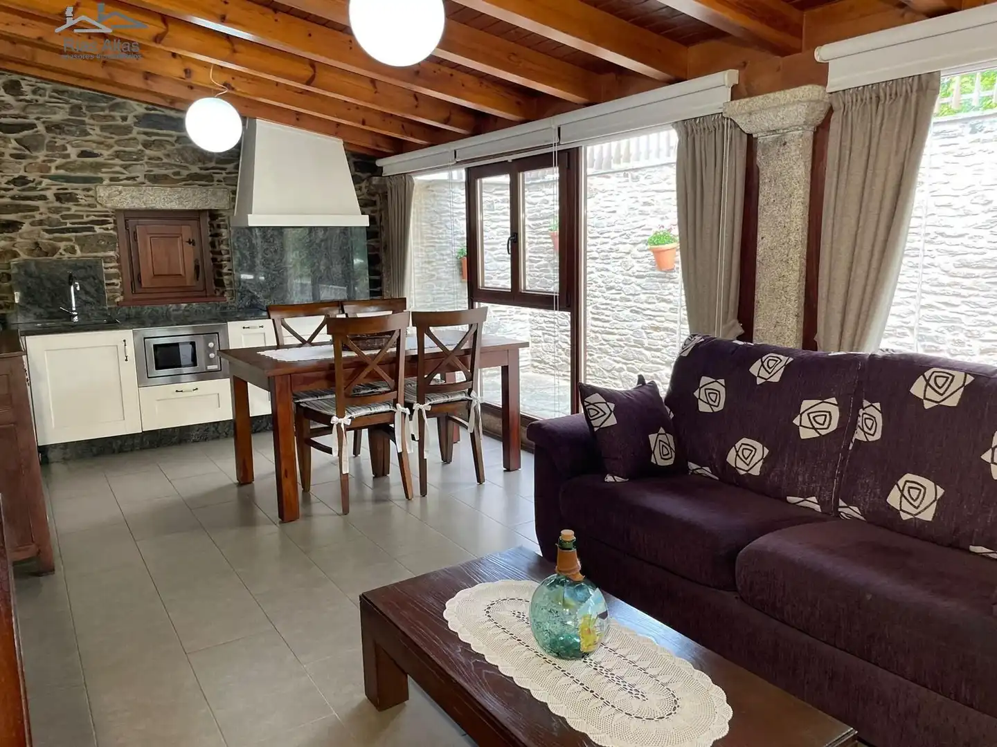 Sala de estar de Casa o chalet en venta en Ordes con Jardín privado y Trastero