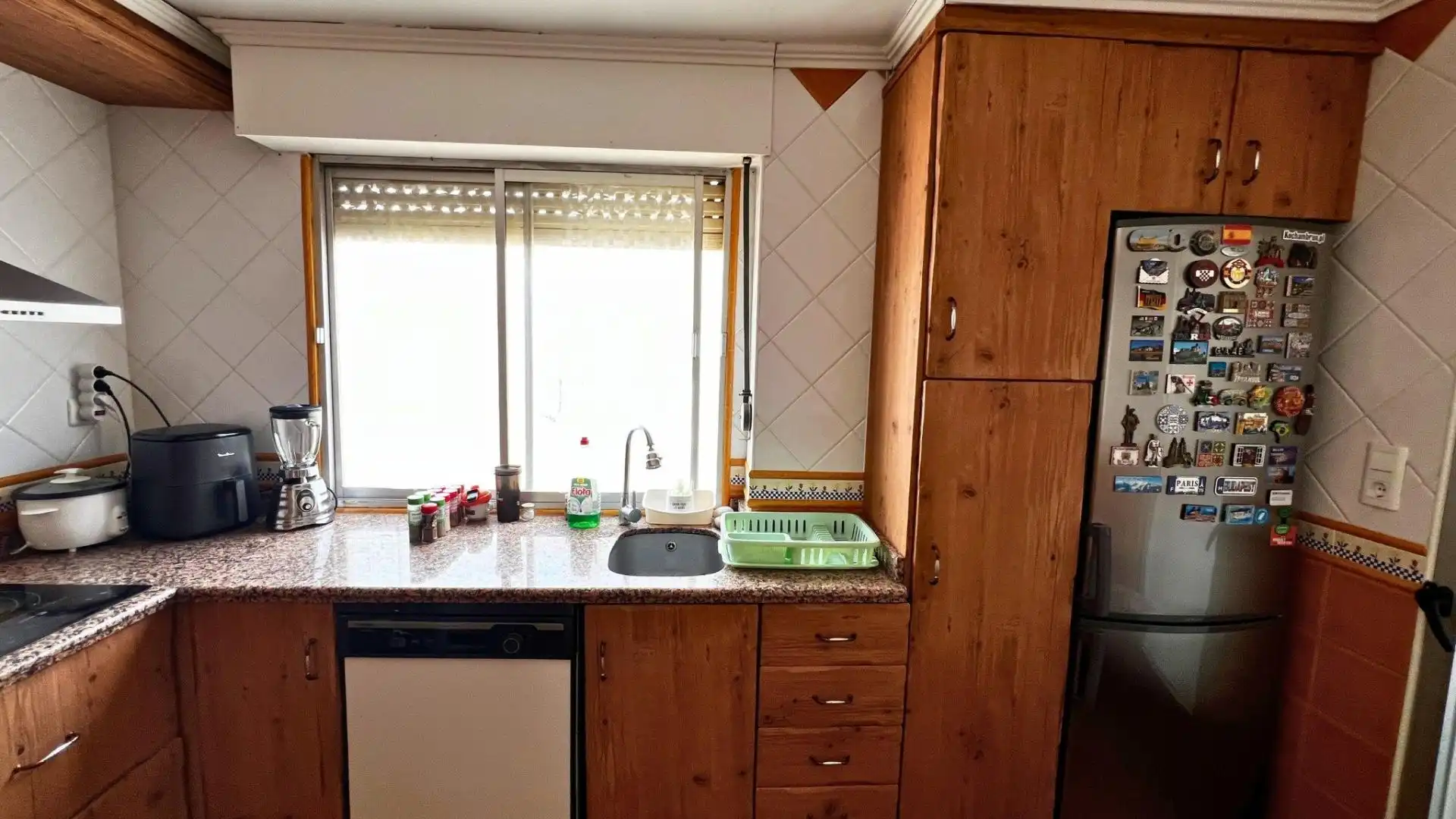 Küche von Wohnung zum Verkauf in Monóvar  / Monòver mit Heizung und Balkon