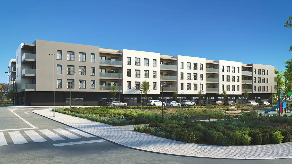 Piso de obra nueva con piscina en venta en Calle José Calderón, imagen 2