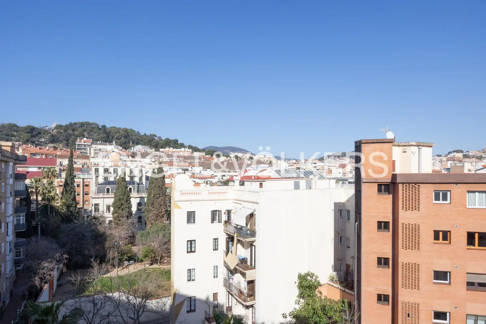 Vista exterior de Piso en venta en Sarrià - Sant Gervasi