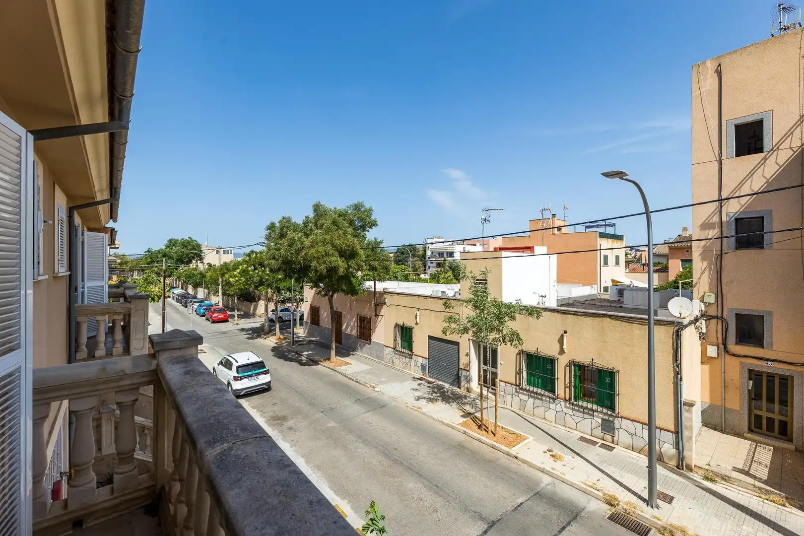 Vista exterior de Casa adosada en venda en  Palma de Mallorca amb Aire condicionat, Calefacció i Terrassa