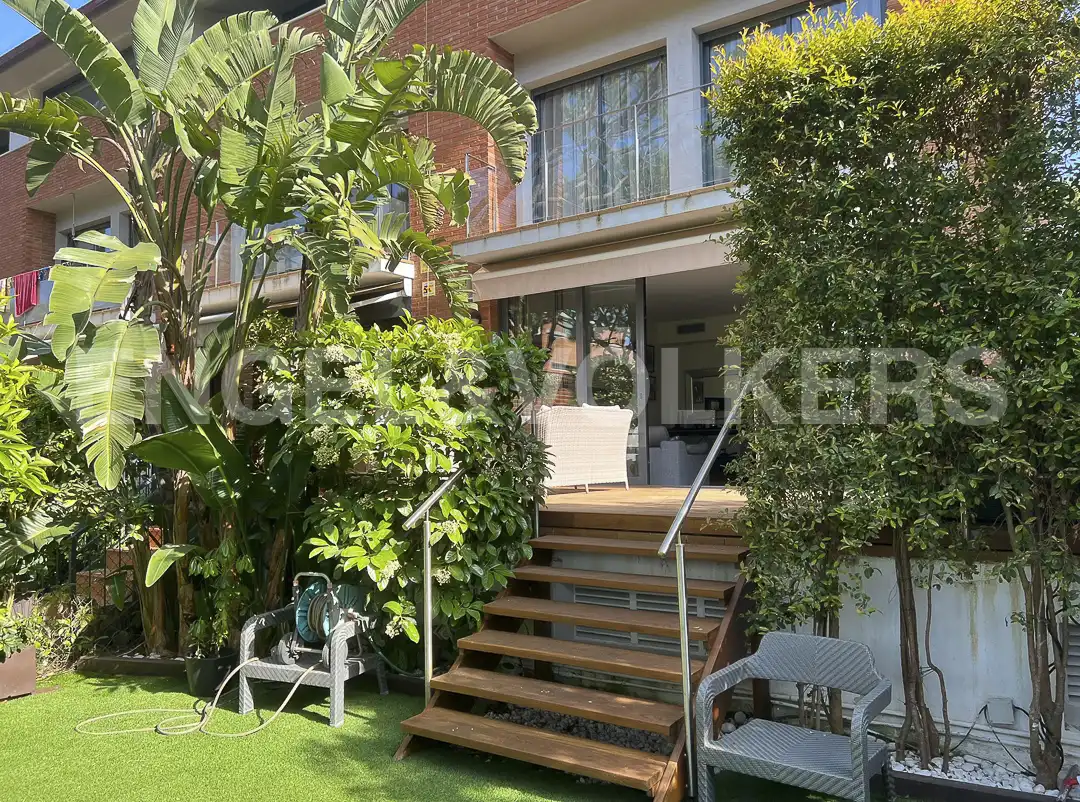 Terrassa de Casa adosada de lloguer en Gavà amb Aire condicionat, Calefacció i Jardí privat