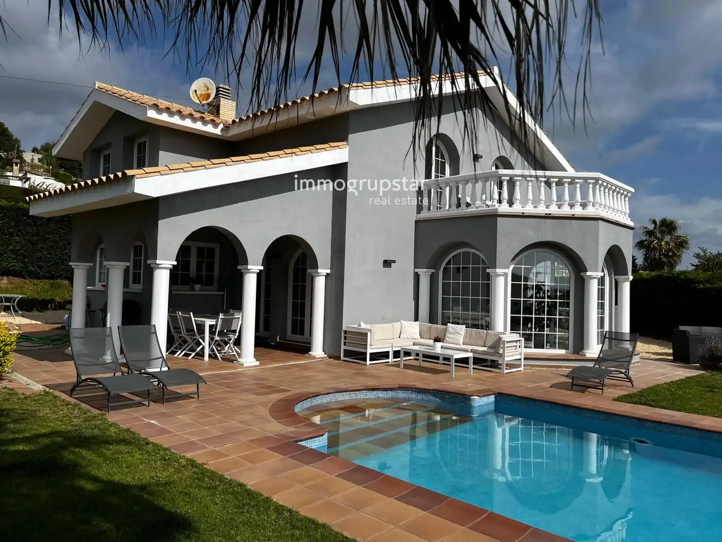Vista exterior de Casa o chalet en venta en Calonge i Sant Antoni con Calefacción, Terraza y Piscina