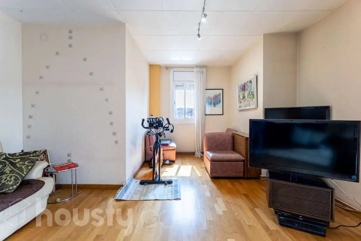 Wohnzimmer von Wohnung zum Verkauf in El Prat de Llobregat mit Klimaanlage, Terrasse und Balkon