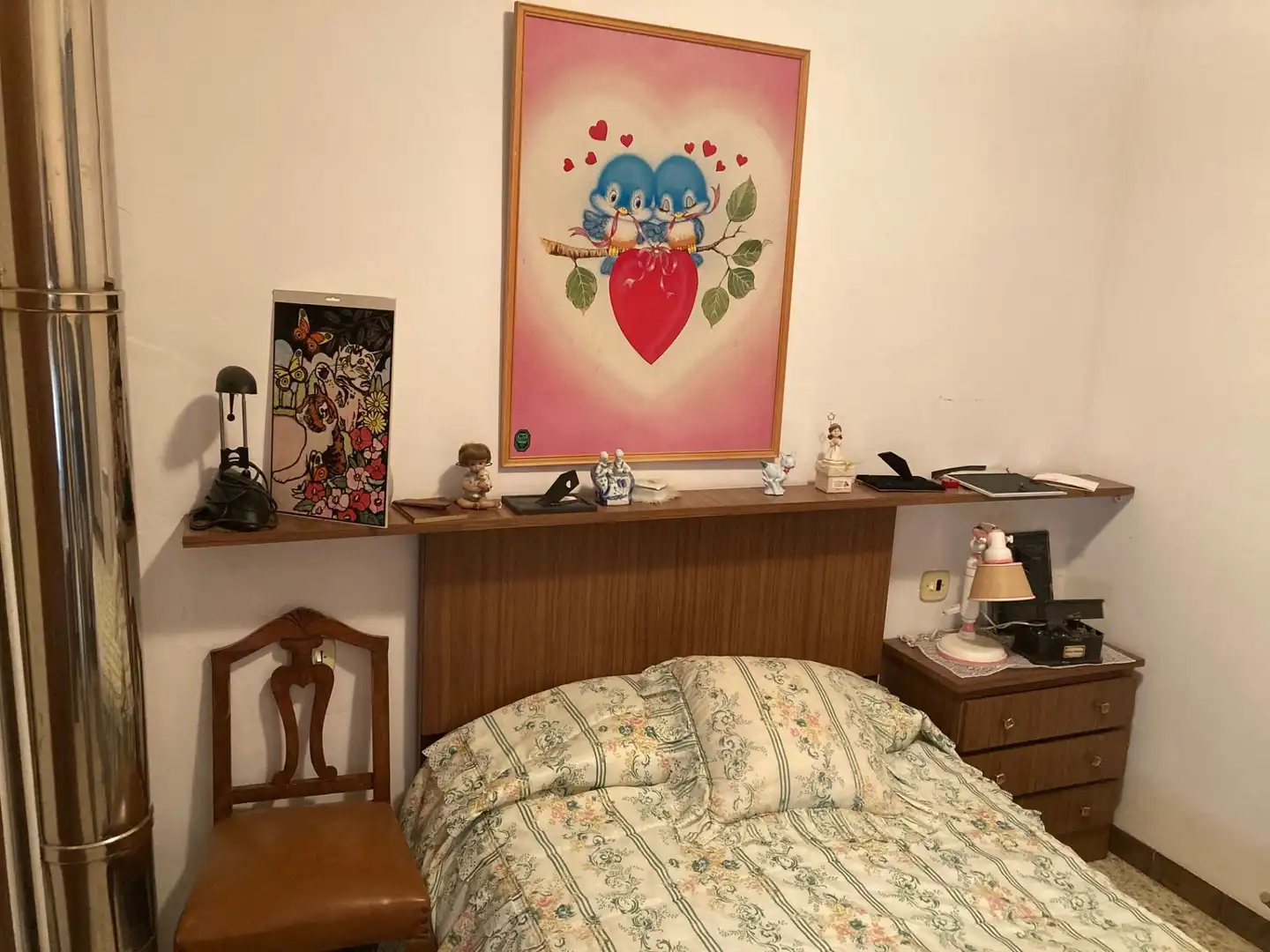 Dormitori de Casa o xalet en venda en Vilanova de Bellpuig amb Calefacció, Terrassa i Moblat