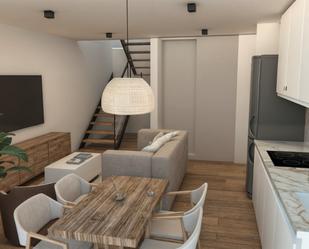 Living room of Attic for sale in Badalona  with Terrace and Balcony