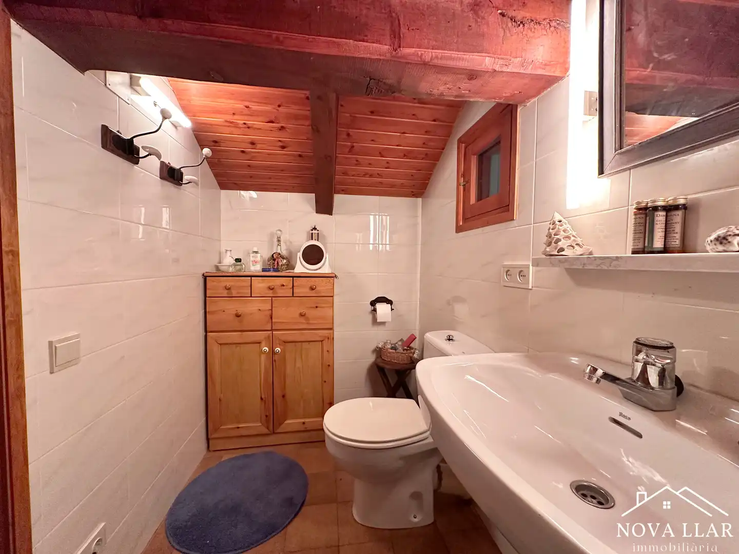 Baño de Casa o chalet en venta en Ribes de Freser con Calefacción, Jardín privado y Parquet