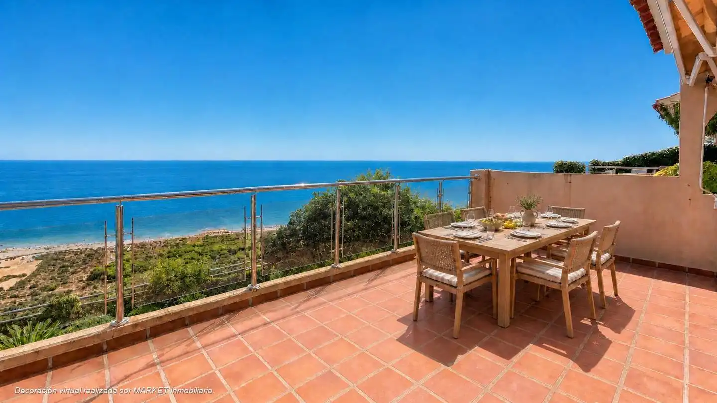 Terrace of Houses for sale in Santa Pola  with Air Conditioner, Private garden and Terrace