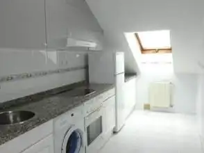 Kitchen of Flat for rent in Gijón   with Heating, Parquet flooring and Washing machine