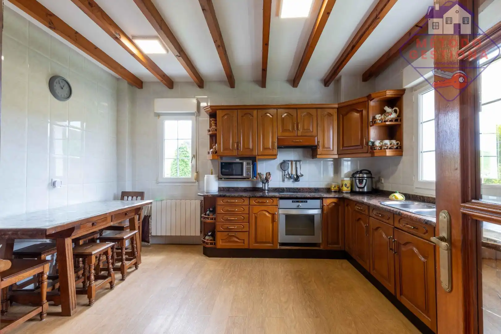 Cocina de Casa o chalet en venta en Santillana del Mar con Calefacción, Jardín privado y Terraza