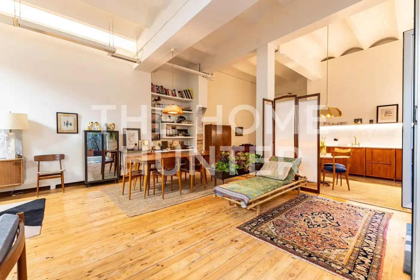 Wohnzimmer von Loft zum Verkauf in Barcelona mit Klimaanlage, Heizung und Möbliert