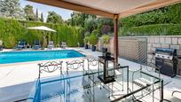 Terrace of Single-family semi-detached for sale in  Madrid Capital  with Air Conditioner, Heating and Private garden