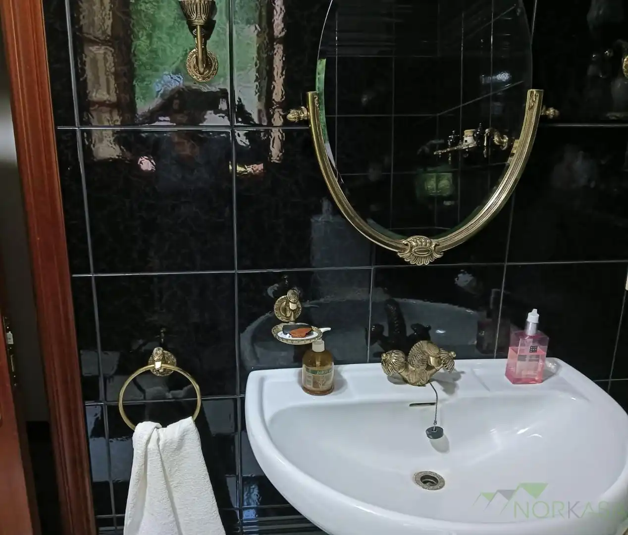 Bathroom of Houses for sale in Pravia  with Heating, Parquet flooring and Terrace