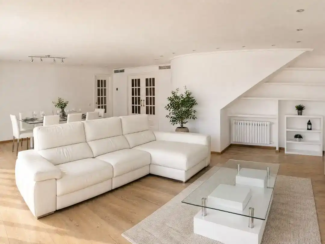 Sala d'estar de Pis en venda en Valencia amb Aire condicionat, Parquet i Piscina