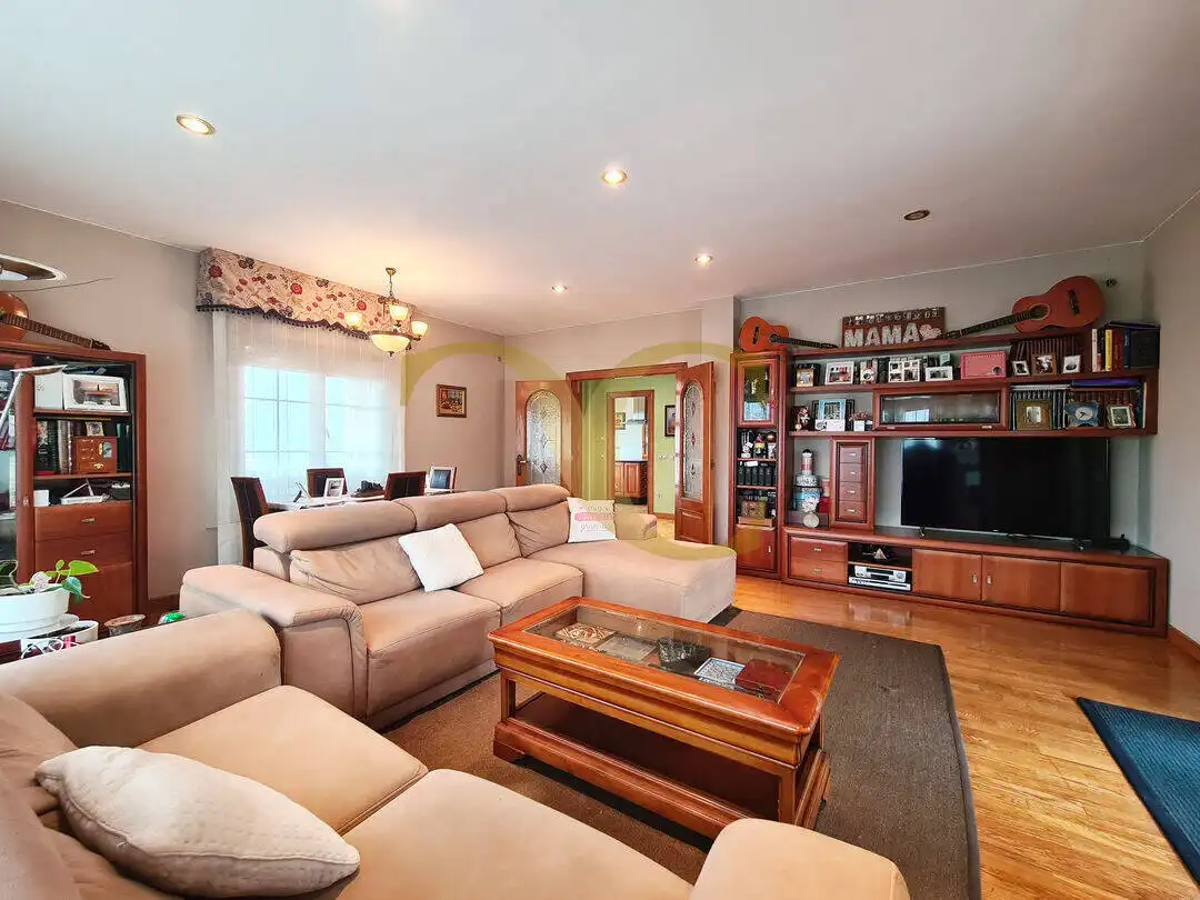 Living room of Houses for sale in Gijón   with Heating, Private garden and Terrace