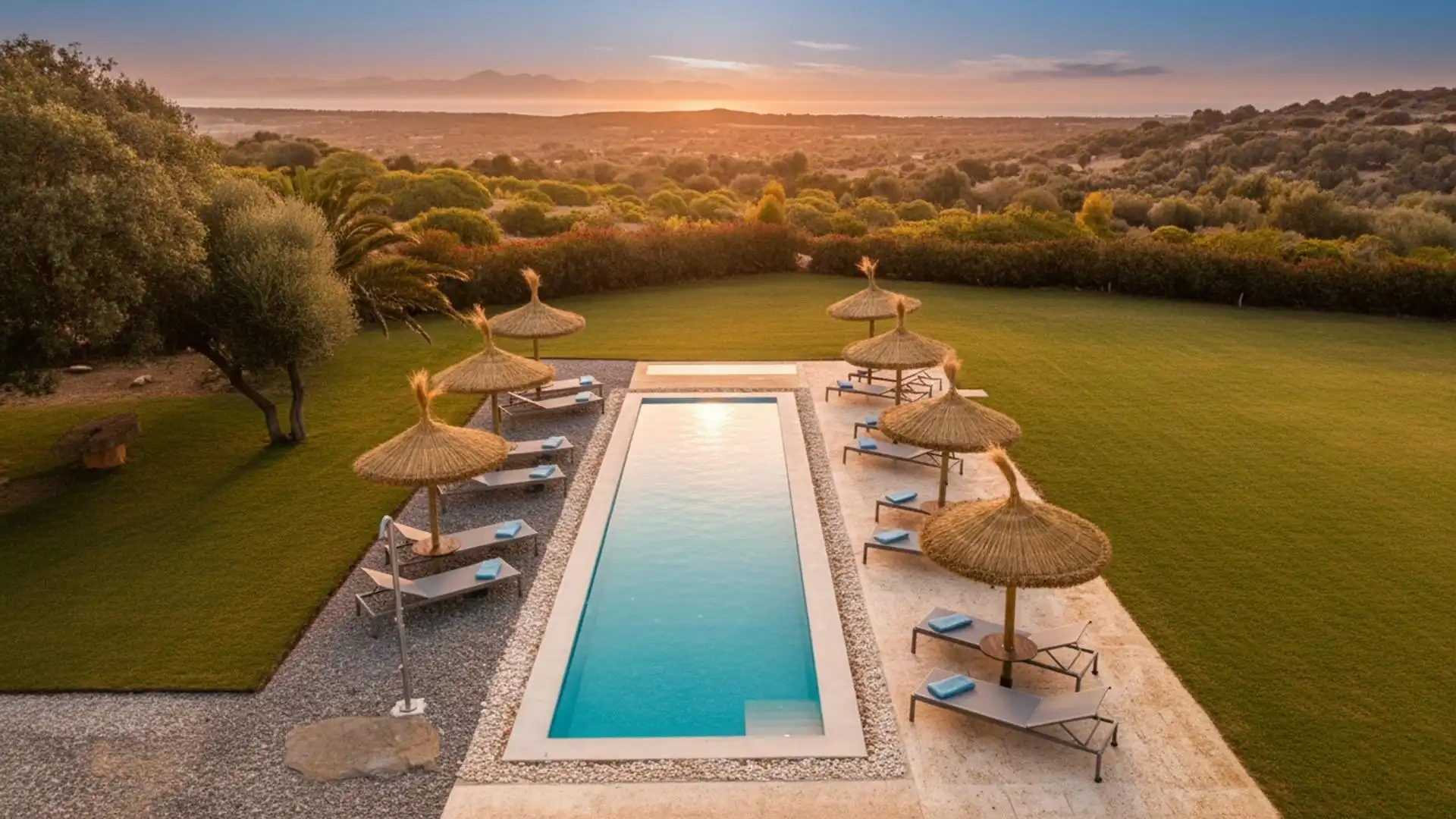 Swimming pool of Country homes for sale in Sant Llorenç des Cardassar  with Air Conditioner, Heating and Private garden