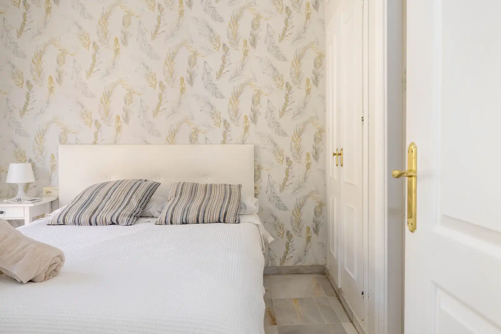 Bedroom of Flat for sale in Málaga  with Air Conditioner, Heating and Storage room