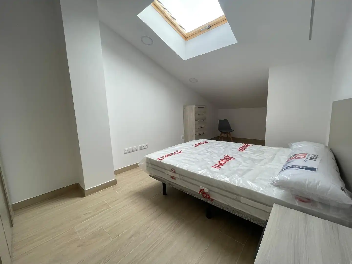 Bedroom of Attic for rent in Carbonero el Mayor  with Heating and Furnished