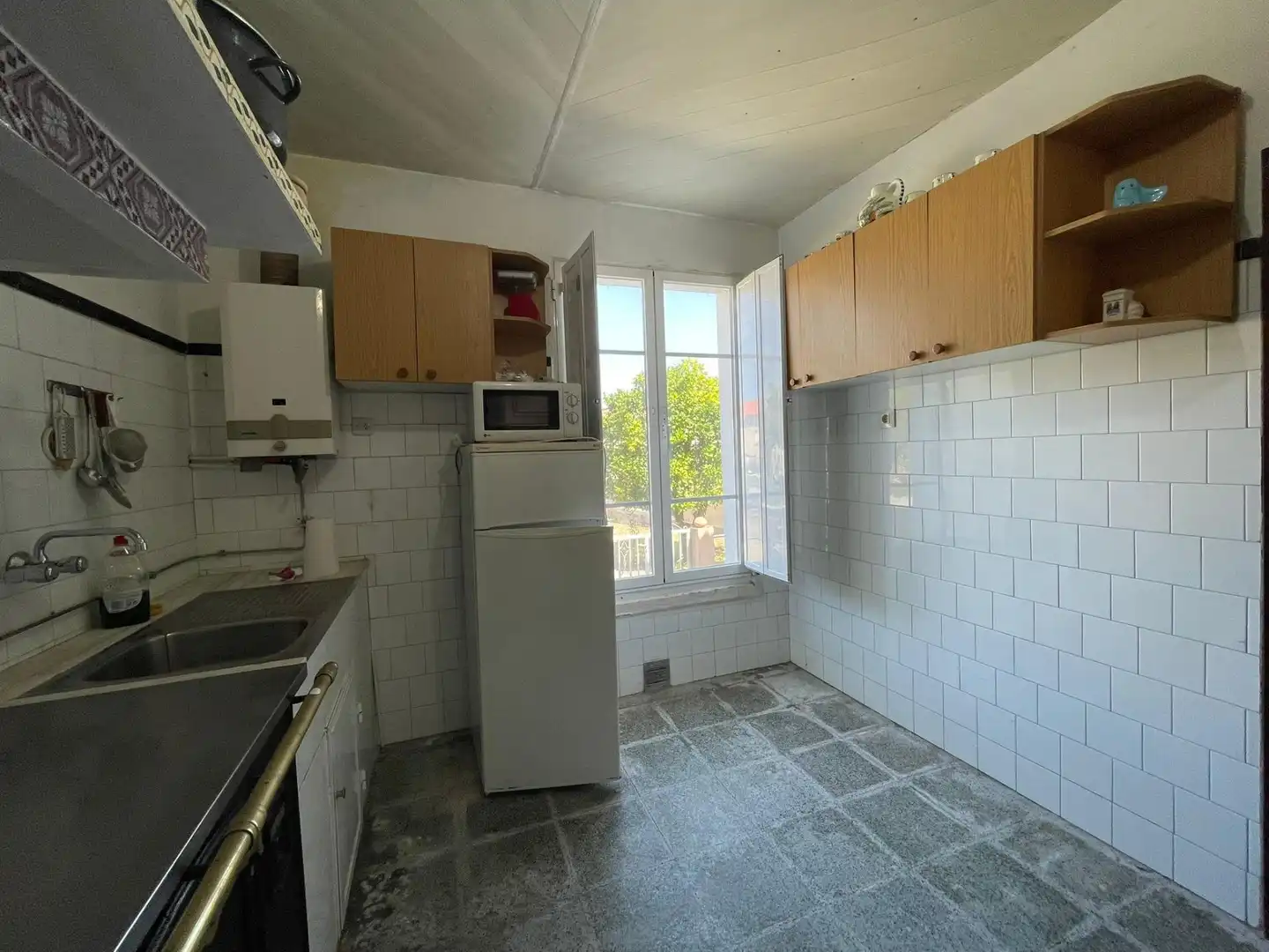 Cocina de Casa o chalet en venta en Porto do Son con Jardín privado, Amueblado y Balcón