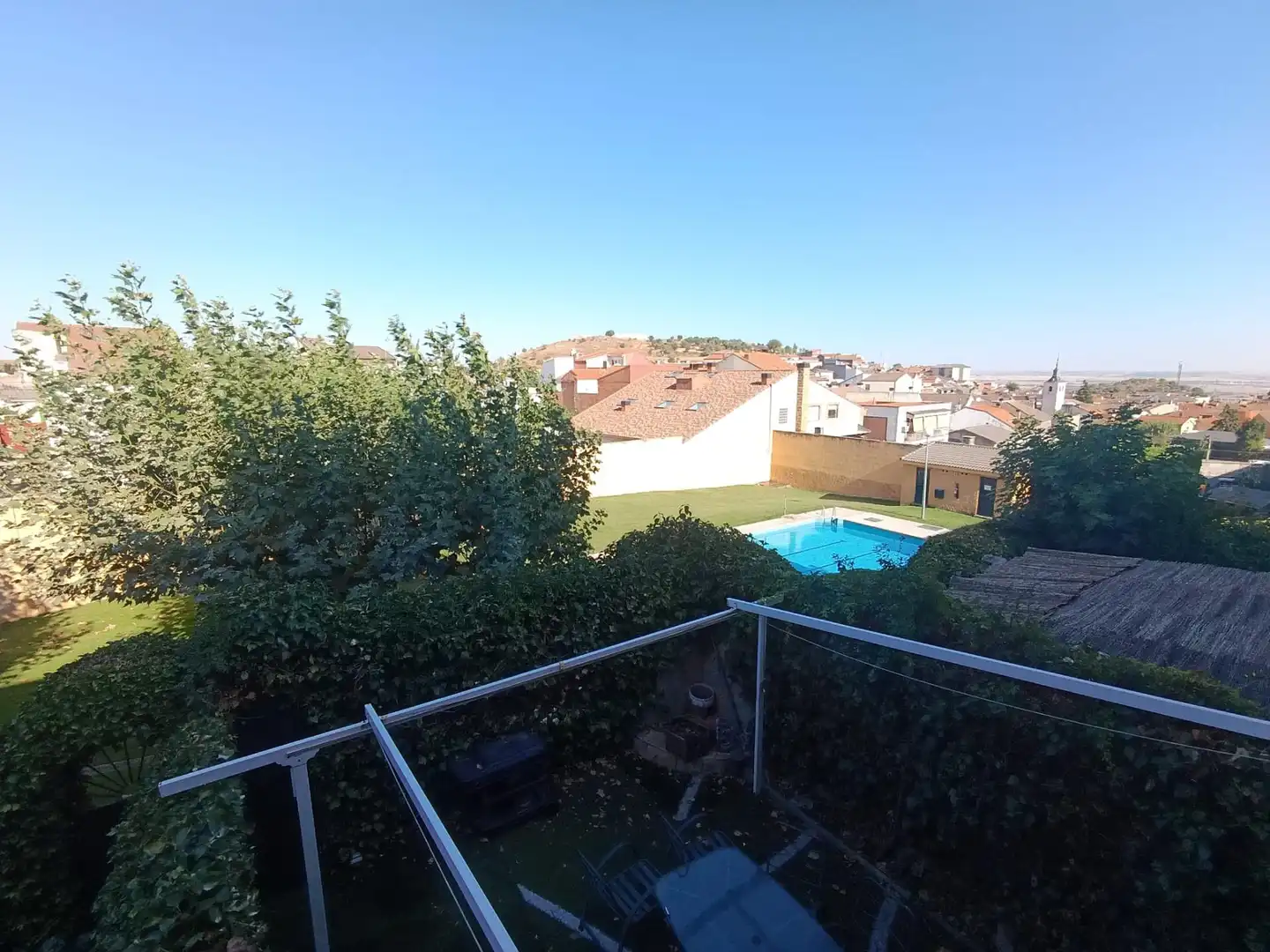 Piscina de Casa adosada en venta en El Molar (Madrid) con Calefacción, Jardín privado y Terraza