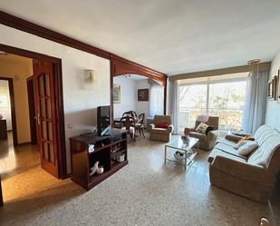 Living room of Flat for sale in  Barcelona Capital  with Heating, Terrace and Furnished