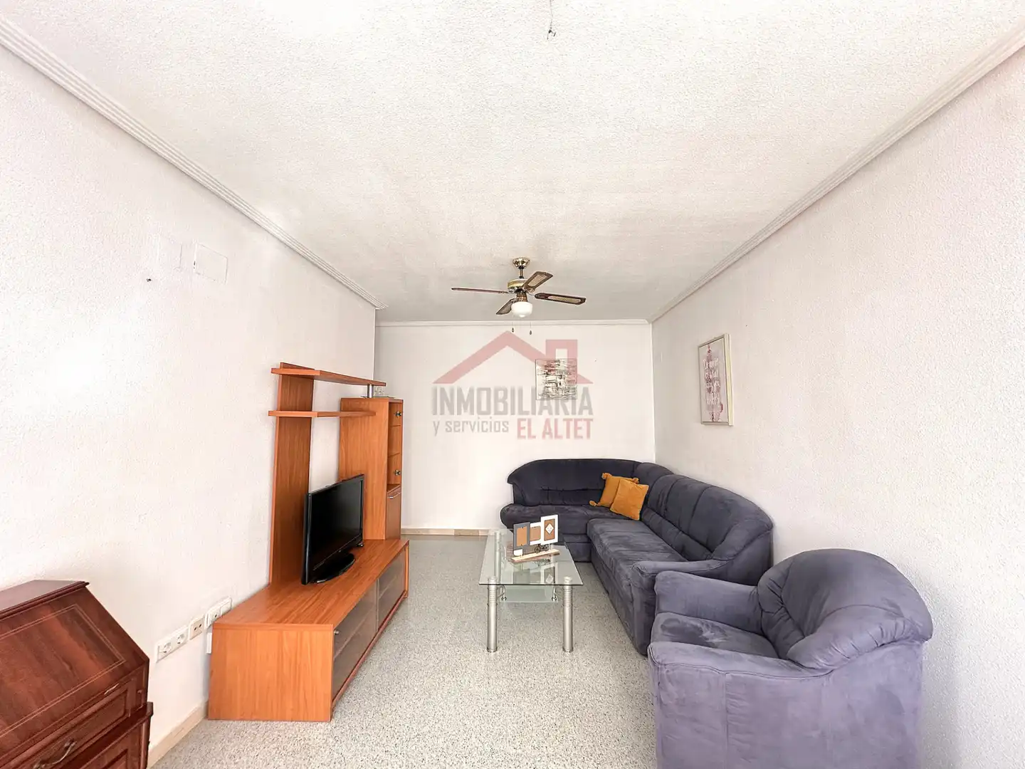 Sala de estar de Piso en venta en Elche / Elx con Trastero, Amueblado y Horno
