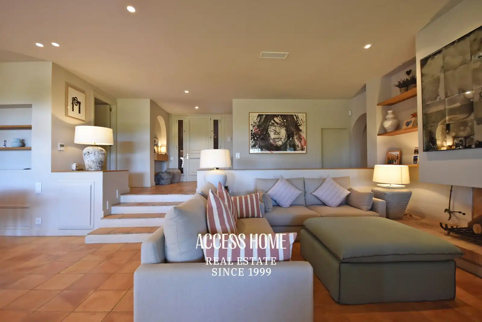Living room of Houses for rent in Sant Vicenç de Montalt  with Air Conditioner, Heating and Swimming Pool