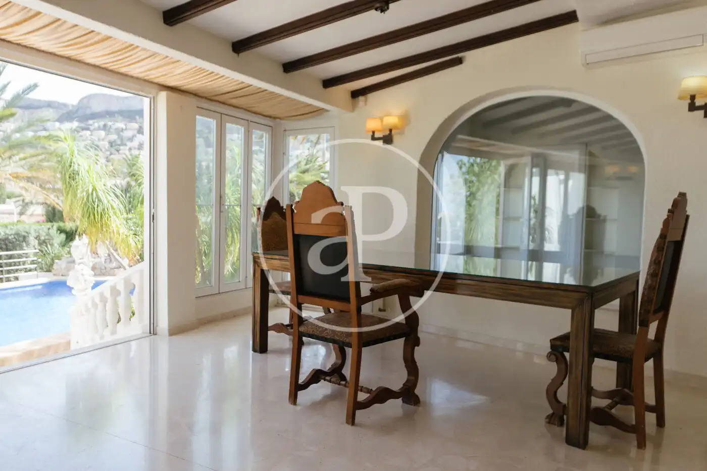 Comedor de Casa o chalet en venta en Calpe / Calp con Aire acondicionado, Calefacción y Jardín privado
