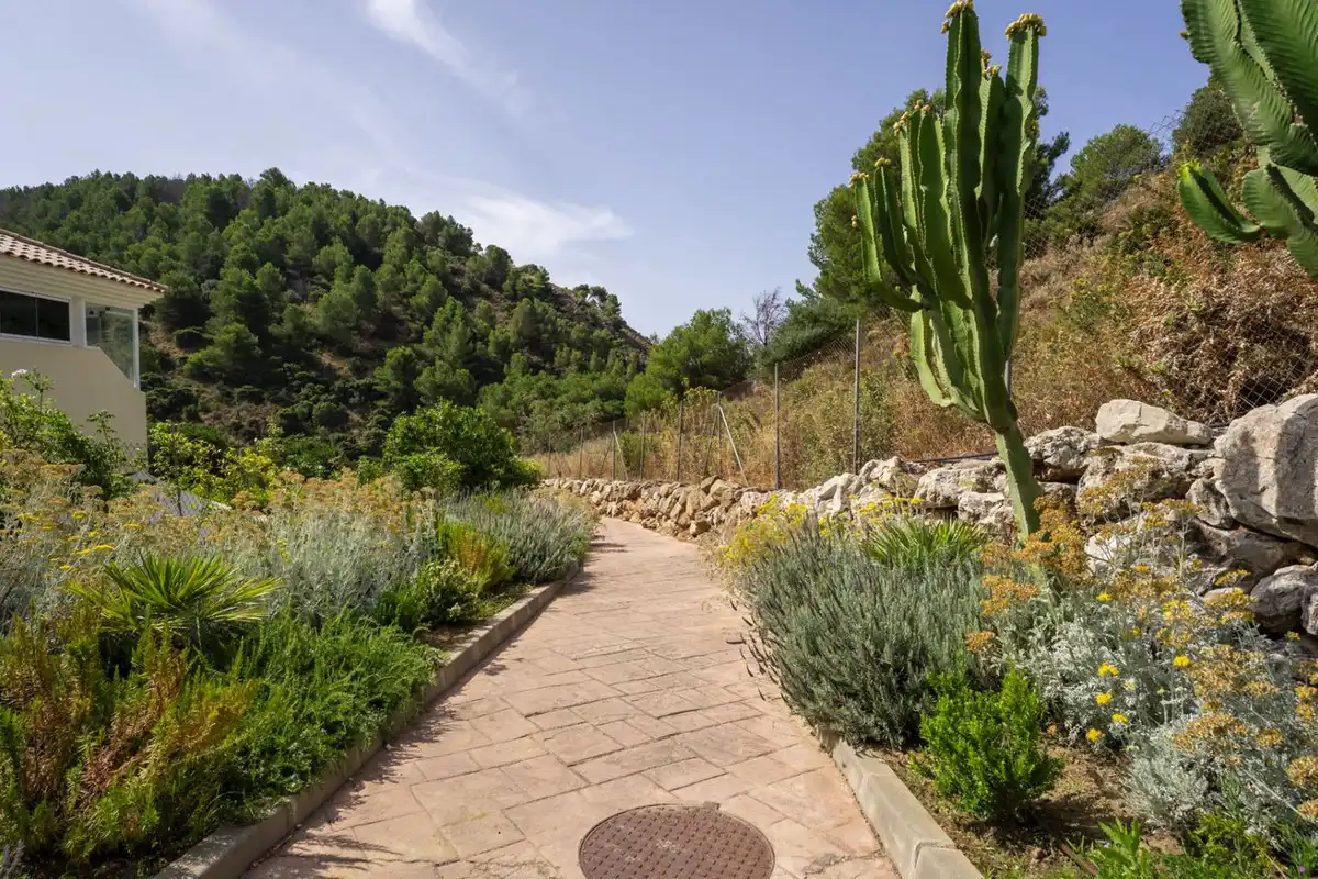 Jardín de Apartamento en venta en Mijas con Aire acondicionado, Jardín privado y Terraza