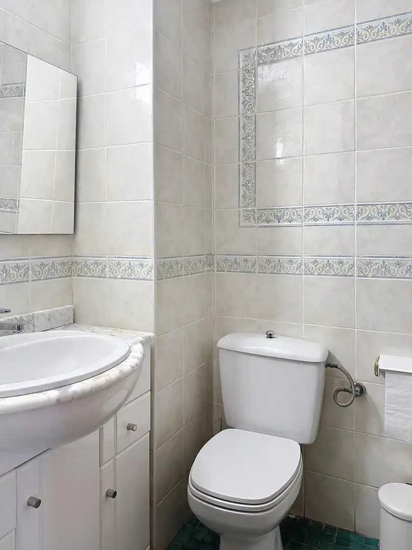 Badezimmer von Wohnung zur Miete in Alboraya mit Klimaanlage, Heizung und Terrasse