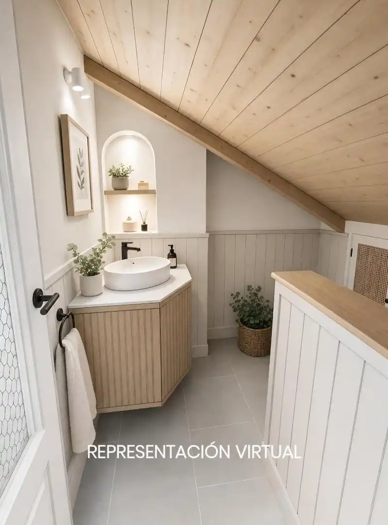 Bathroom of Detached homes for sale in Galapagar  with Air Conditioner, Heating and Private garden