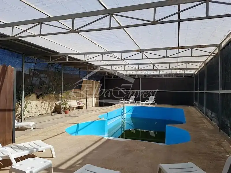 Swimming pool of Buildings for sale in Granadilla de Abona