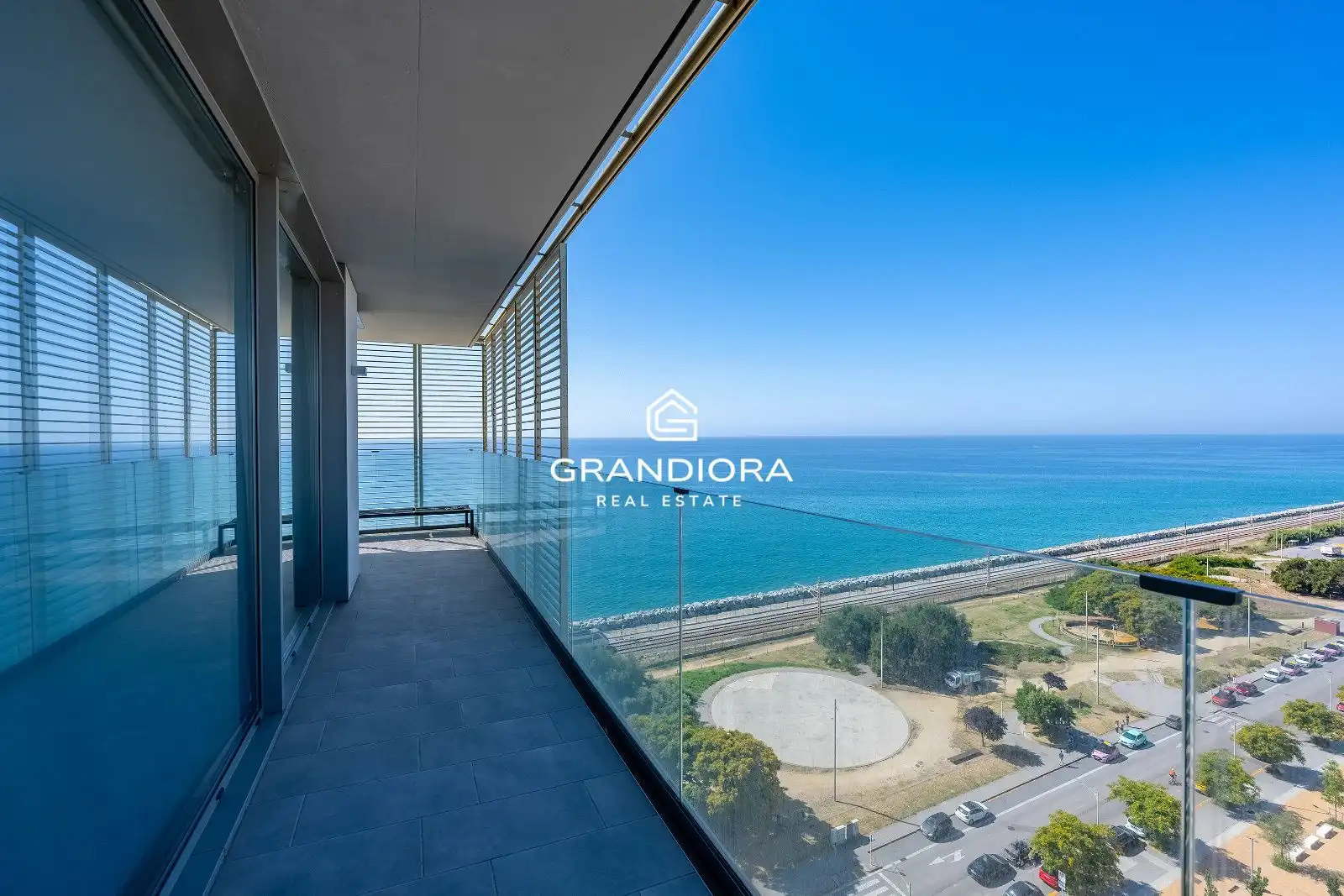 Exterior view of Attic for sale in Mataró  with Air Conditioner, Terrace and Swimming Pool
