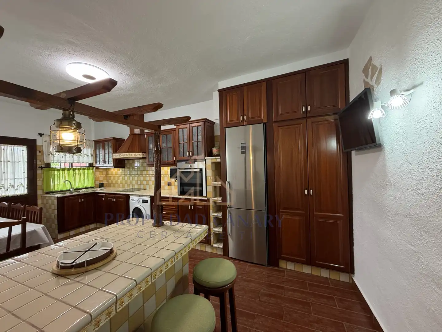 Kitchen of Flat for rent in Santa Úrsula  with Terrace, Furnished and Oven