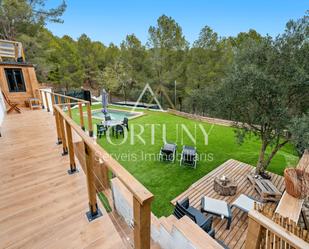 Terrassa de Casa o xalet en venda en Riudecanyes amb Aire condicionat, Terrassa i Piscina