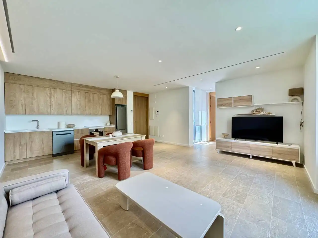 Wohnzimmer von Wohnung zur Miete in Centre