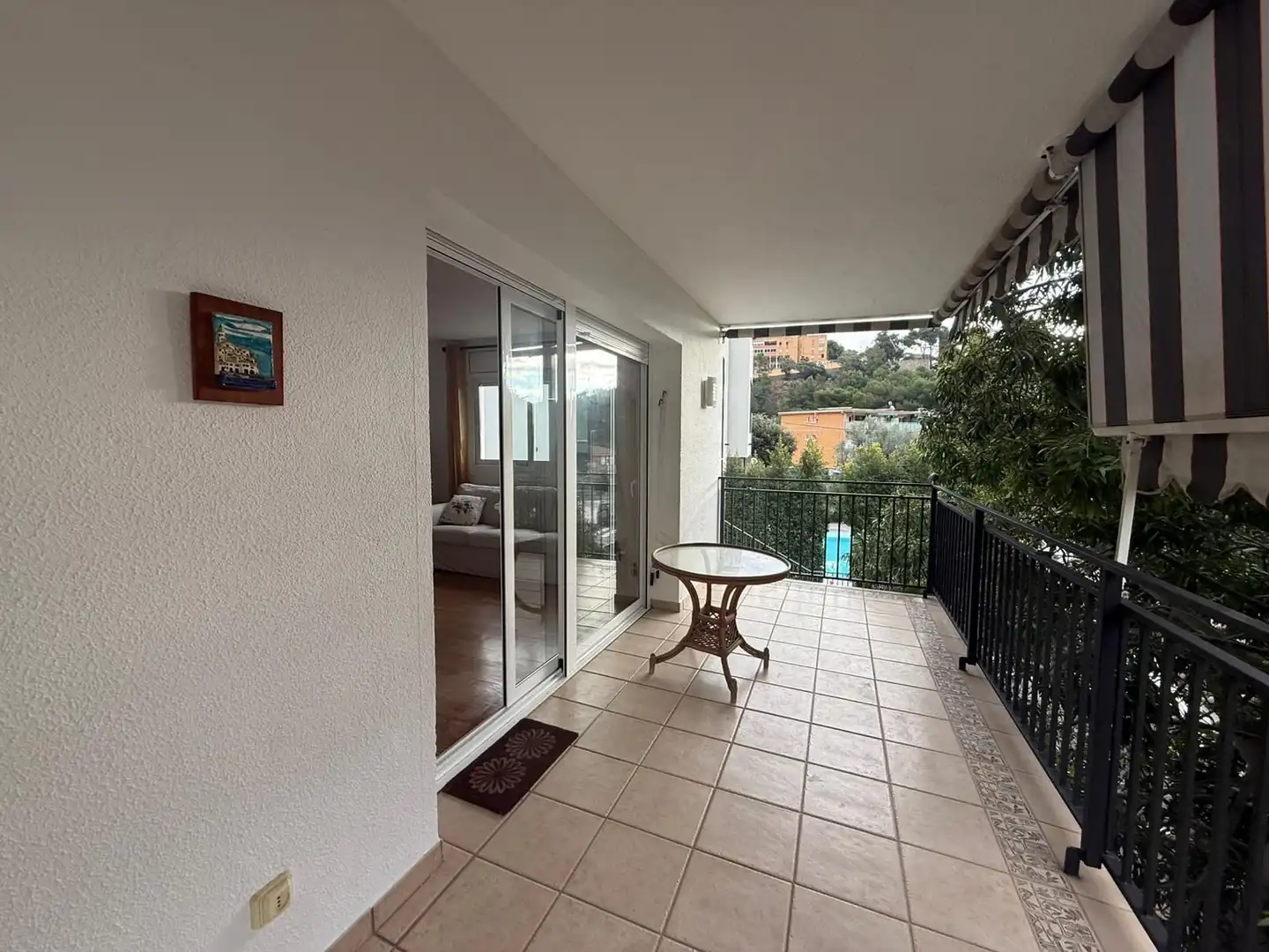 Balcony of Houses for sale in Castelldefels  with Air Conditioner, Heating and Private garden