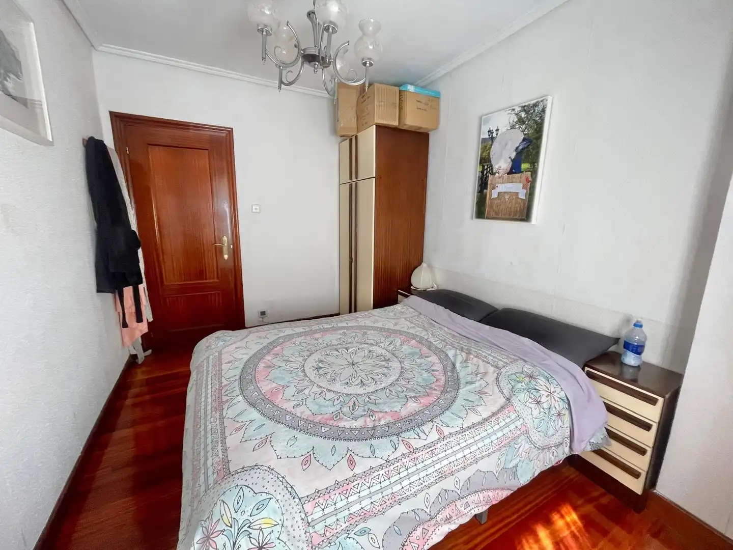 Bedroom of Flat for sale in Bilbao   with Heating, Furnished and Oven