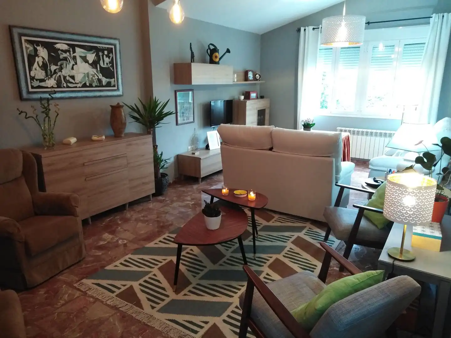 Wohnzimmer von Haus oder Chalet zum Verkauf in Ronda mit Klimaanlage, Heizung und Privatgarten