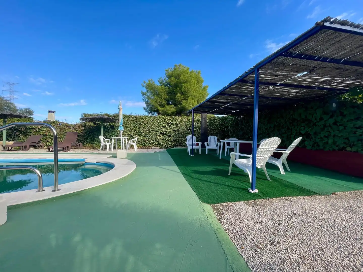 Piscina de Casa o xalet en venda en Pedanías Oeste