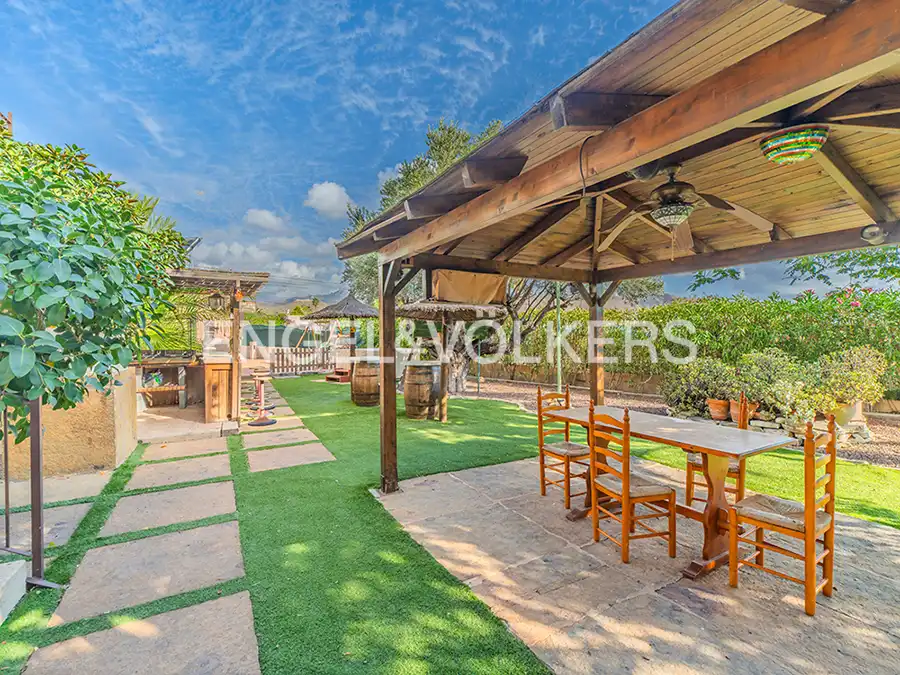 Terraza de Casa o chalet en venta en El Campello con Aire acondicionado, Calefacción y Jardín privado