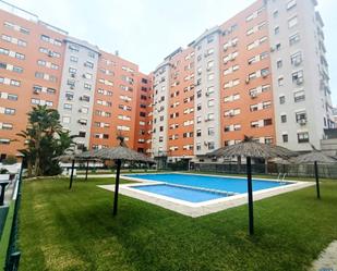 Swimming pool of Flat to rent in Alicante / Alacant  with Air Conditioner, Heating and Private garden