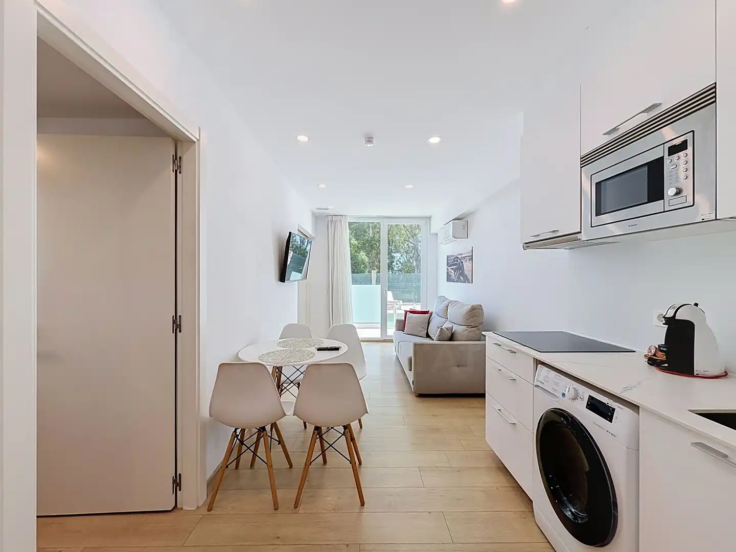 Sala de estar de Edificio en venta en Sanxenxo