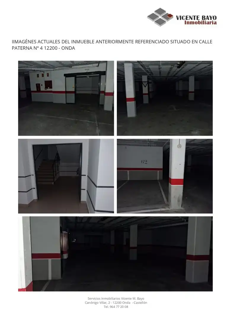 Parking of Commercial properties for rent in Onda
