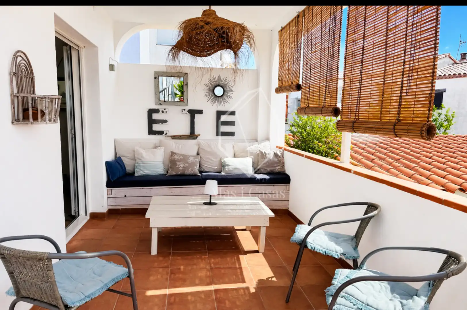 Terrassa de Casa o xalet en venda en L'Escala amb Aire condicionat, Calefacció i Jardí privat