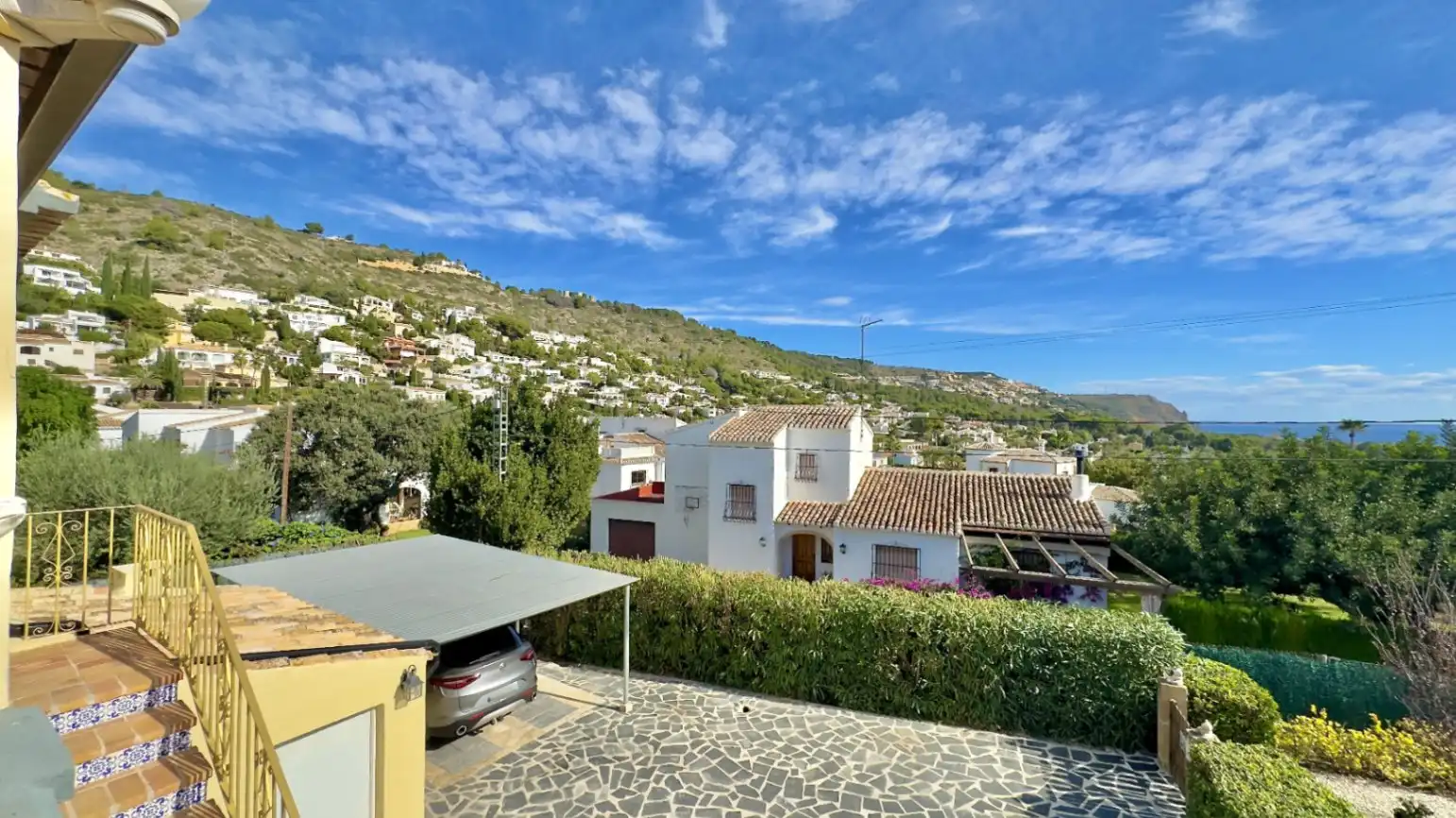 Exterior view of Houses for sale in Jávea / Xàbia  with Air Conditioner, Heating and Private garden
